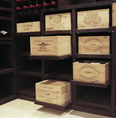 Trendy Vinkælder by Degre 12 - Custom Wine Cellars