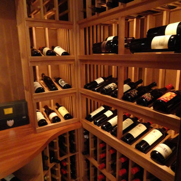 Custom Wine Cellars Rancho Santa Fe San Diego Wrought Iron Wine Cellar Door Wine
