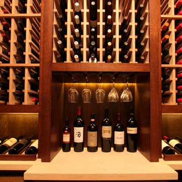 Custom wine room