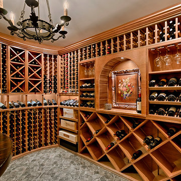 Deluxe Wine Storage and Wood Box Display Rollout Shelves