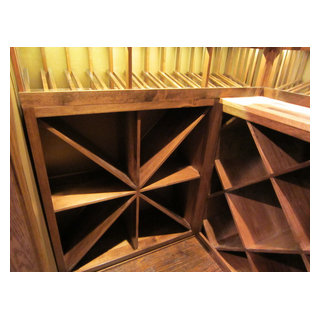 Diamond Bin Custom Wine Racking TX - Traditional - Wine Cellar - Dallas ...