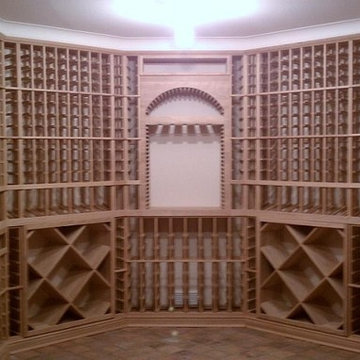 Diamond Bin Wine Cellar Rack For Optimum Storage Capacity New York Builders