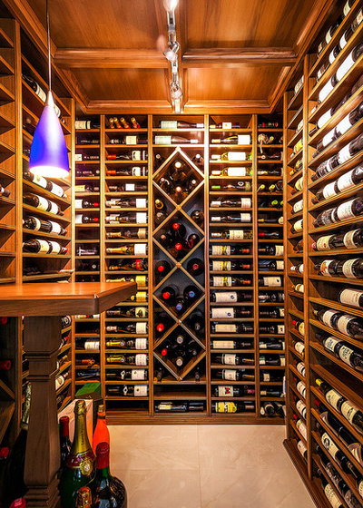 Traditional Wine Cellar by Studio Armadi