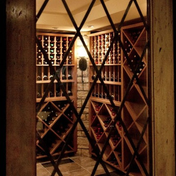 Dunbar Mediterranean Style Wine Cellar