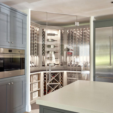 East Grinstead Shaker Kitchen and Wine Room