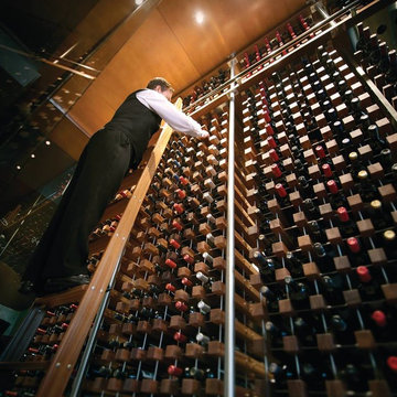 Eddie Vs Chicago wine cellar