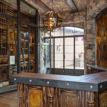 Elegant Wine Wall