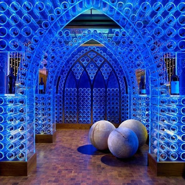 English Gothic Pool House