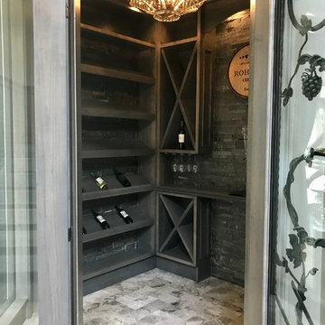 Entry Way to Wine Room