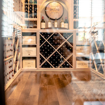 Exceptional Custom Wine Cellar Design by Dallas Builders