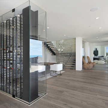 Floating on Glass, In Glass