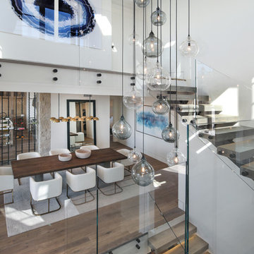 Floating on Glass, In Glass