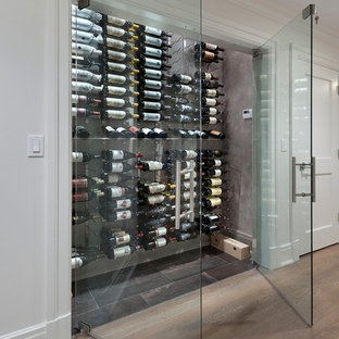 Glass Wine Room | Houzz