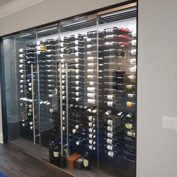 Glass Enclosed VintageView Cellar in Tampa, Florida