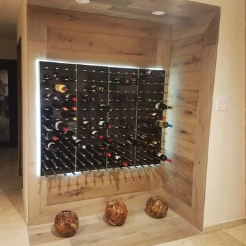 Glass Enclosed Wine Cellars