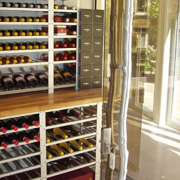 Glass Fronted Wine Cellar Project