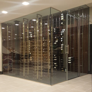 GlassCrafters' Glass Wine Cellar Installation Allentown, PA