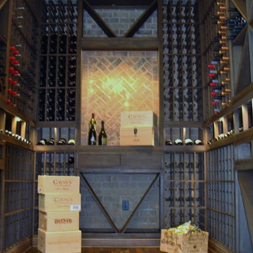 Gorgeous Wine Cellar Design Orange County California