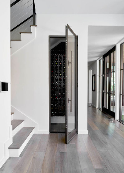 Contemporary Wine Cellar by Coats Homes