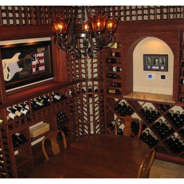 Guitar Display Home Wine Cellar Pennsylvania