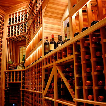 Hallway Cellar wine cellar