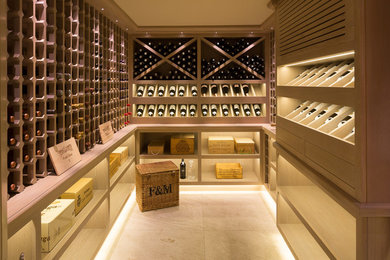 Design ideas for a victorian wine cellar in Other.
