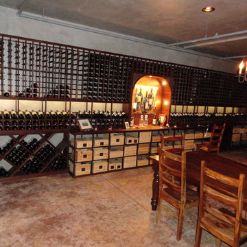 Healdsburg Sonoma Napa San Francisco Bay Winery Custom Wine Cellar Tasting Room