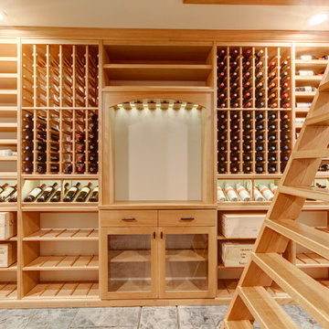 Hidden Entrance Wine Cellar