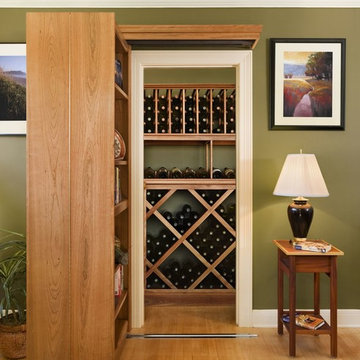 Hidden Wine Closet