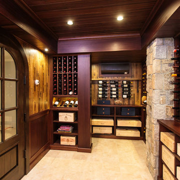 Hilltop Estate Wine Cellar