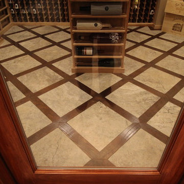 Hinsdale Basement, Wine Cellar and Powder Room Remodel
