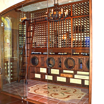 Home Theater and Wine Celler