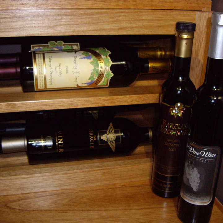Horizontal Wine Rack Photos & Ideas Houzz