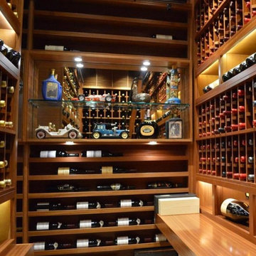 How a Master Builder Doubled the Size of a Custom Wine Cellar in Los Angeles