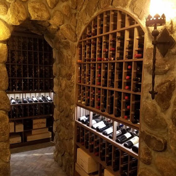 Huntington Beach Basement Wine Room