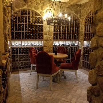 Huntington Beach Basement Wine Room