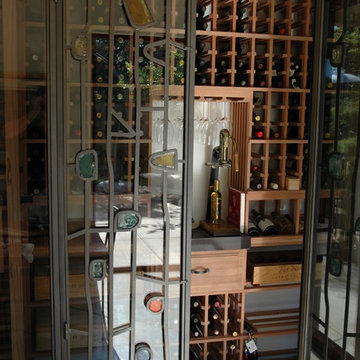 Huntington Beach Newport Beach California Orange County House Custom Wine Cellar