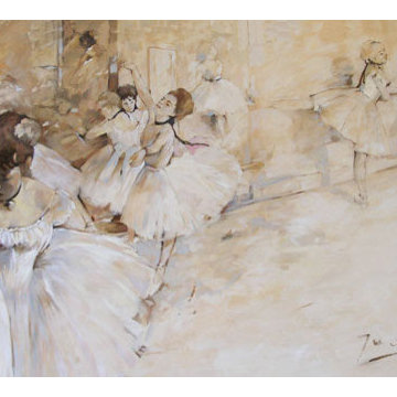 Impressionist Ballet Painting II