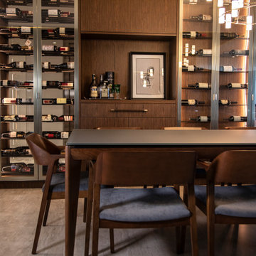 Innovative Apartment Wine Cellar, Monia Basso Architects
