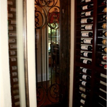 Inside the Residential Wine Cellar in Frisco, Texas