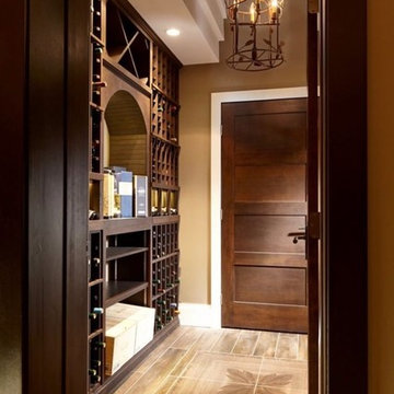 Interior Designer's Wine Cellar in Sausalito, California