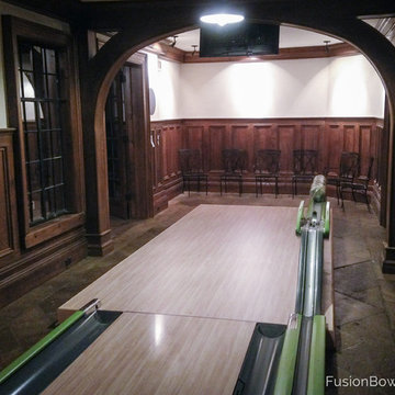 IPR Home Bowling Alley in Basement