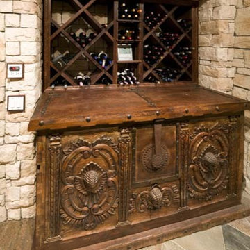 Kansas City Missouri Custom Wine Cellar Design Wine Closet Wine Room Glass Front
