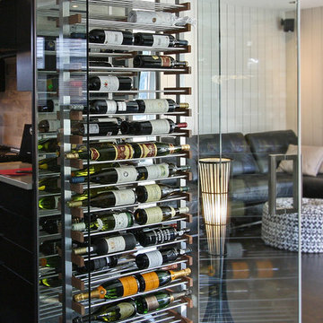 Kitchen glass cube