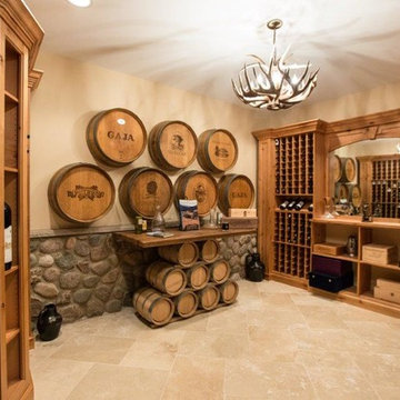 Knotty Alder Wine Cellar
