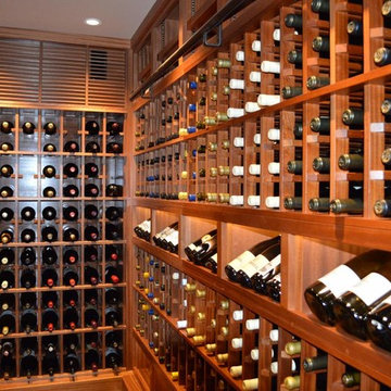 La Jolla San Diego California Wine Cellar Custom Wine Room Wine Wall Modern