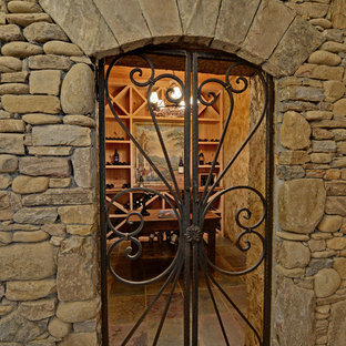 Exemple d'une cave à vin montagne.