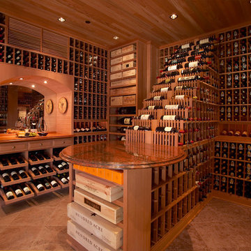 Walk In Wine Cellar | Houzz