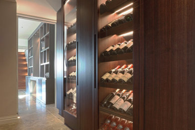 Design ideas for a wine cellar in West Midlands.
