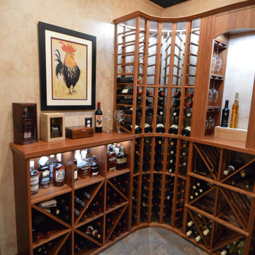 Lovely Residential Custom Wine Cellar Virginia